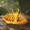 30CM 90cm 3D Printed Conjoined Dragon Ornaments Joints Can Move Creative Dragon Plants Rockery Fish Tank Landscaping Decoration
