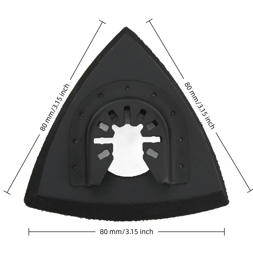 Hook & Loop Triangle Sanding Pads Multitool Replacement Kit Mechanical Maintenance