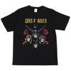 Guns N Roses Digital Direct Injection Guns Flowers Rock Band Slash American Street Hip Hop Vintage Short Sleeve T-Shirt