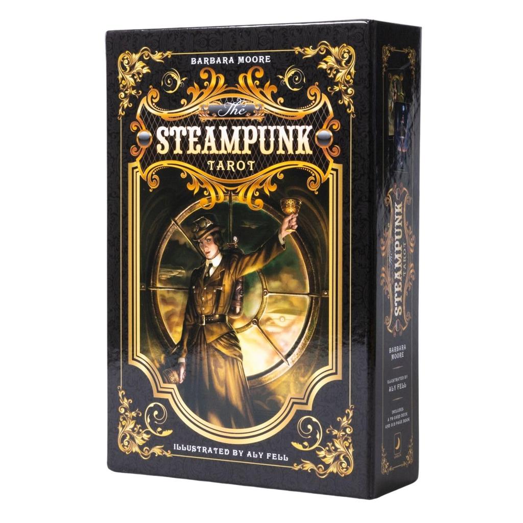 I.I.J Steampunk Tarot, Waite Edition, 78 Tarot Cards, Tarot Reading, with Japanese Instructions, Authentic