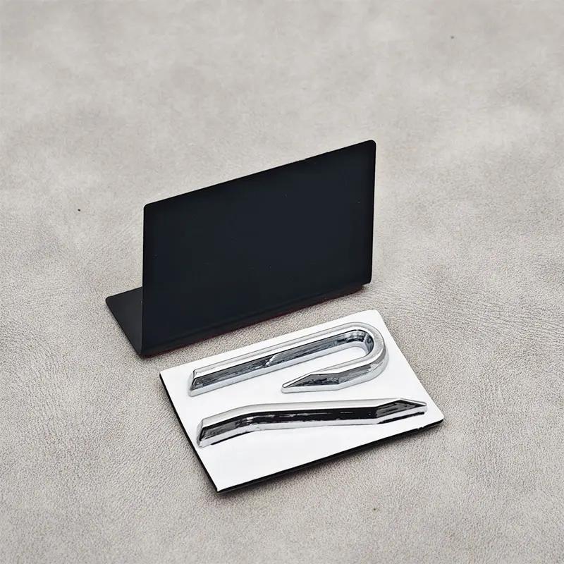 3D Metal R Logo Emblem Car Rear Trunk Sticker Front Grill Badge For Polo MK8 Passat Tiguan CC Golf R Accessories