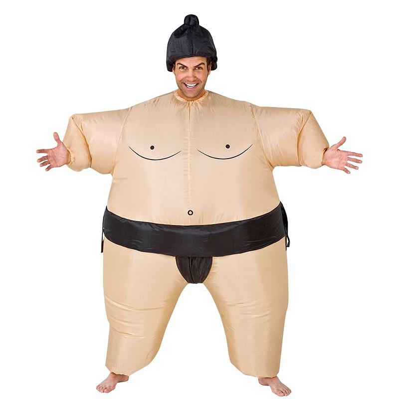 Kids Inflatable Adults Sumo Costume Wrestler Party Fat Suit Costume Cosplay