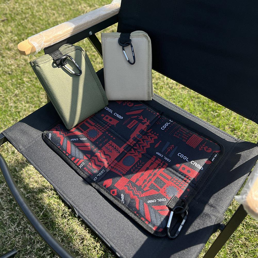 Portable Folding Camping Mat Foam Sitting Pad Waterproof Oxford Cloth Beach Mat Prevent Dirty Hiking Small Picnic Seat Outdoor