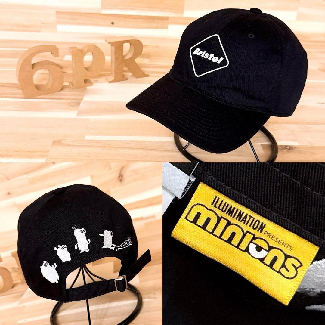 

[Б/У] Редкая/Снятая с производства кепка из лимитированной коллаборации FC Real Bristol x Minions Черная x Белая
