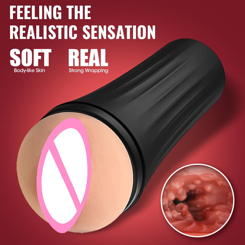 Manual Male Masturbator Cup Sex Toy for Men Glans Trainner Pocket Vagina Pussy Prostate Stimulation Male Masturbation Sex Toys
