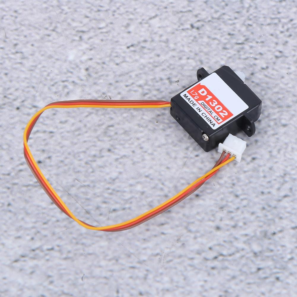 D1302 Micro Mini Digital Servo Spare Parts Accessory for Fixed Wing Aircraft ModelJS1.25 Plug