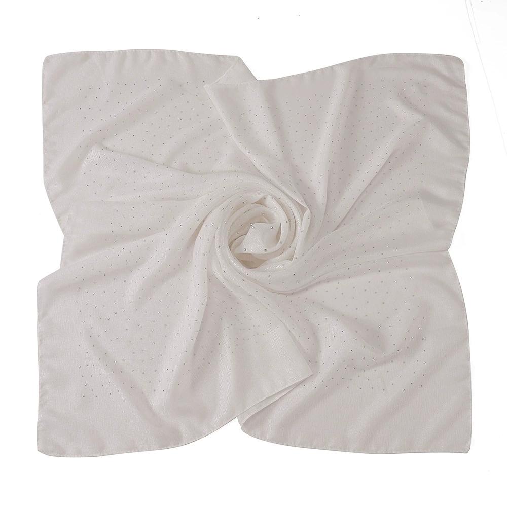 Women Malaysian Square Scarves Foulards Female Bandana Lady Hijabs 90CM