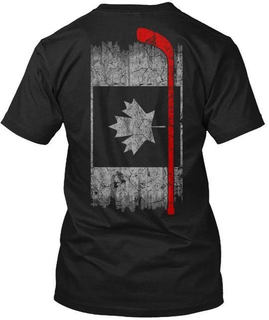 

Hockey Canada Flag TTshirt Made in the USA Size S to 5XL 2XL