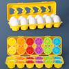 Baby Learning Educational Plaything Smart Egg Plaything Games Shape Matching Sorters Toys Montessori Eggs Toys For Kids Kids 2 3 4 Years