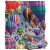 Royce McClure Silky Hot Air Balloon Supersoft Blanket