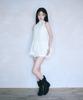 Leijeumiya Yui Ruffle Blouse [Ivory]