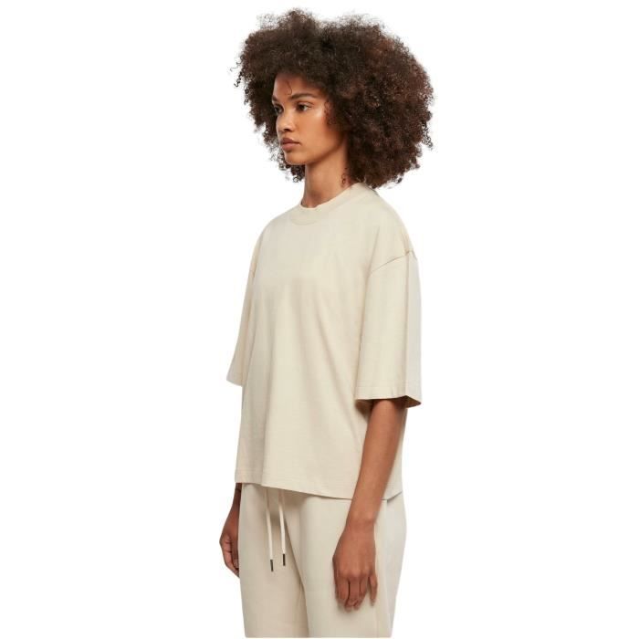 T-shirt femme Urban Classics Organic Oversized GT - beige - 3XL