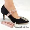 Lacets Ajustables à Boucle Perle Anti-Chute Élastiques pour Chaussures Surdimensionnées