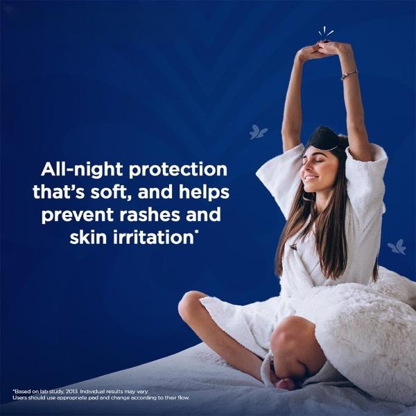 Stayfree Advanced XXL All Night Sanitary Pads | 42 Ultra Thin Pads for Ultra Comfort | 40% Longer | Ideal for Heavy Flow