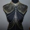 Fashion New Tassel Shoulder Chain Breast Chain, European And American Fashion Bridal Wedding Body Accessories Shoulder Chain