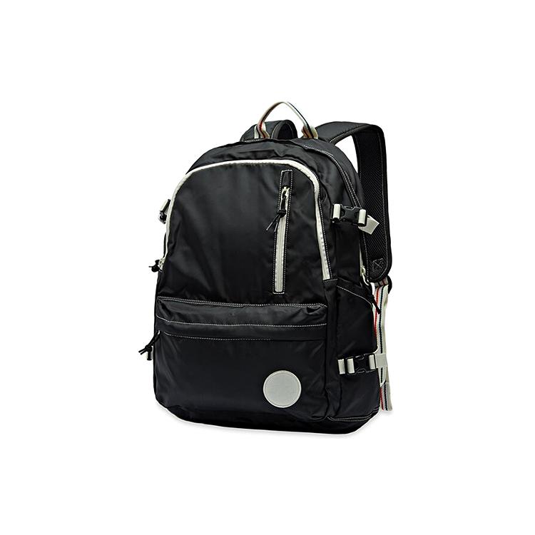New Converse Polyester Backpack Regular Unisex Black 10009195-A01