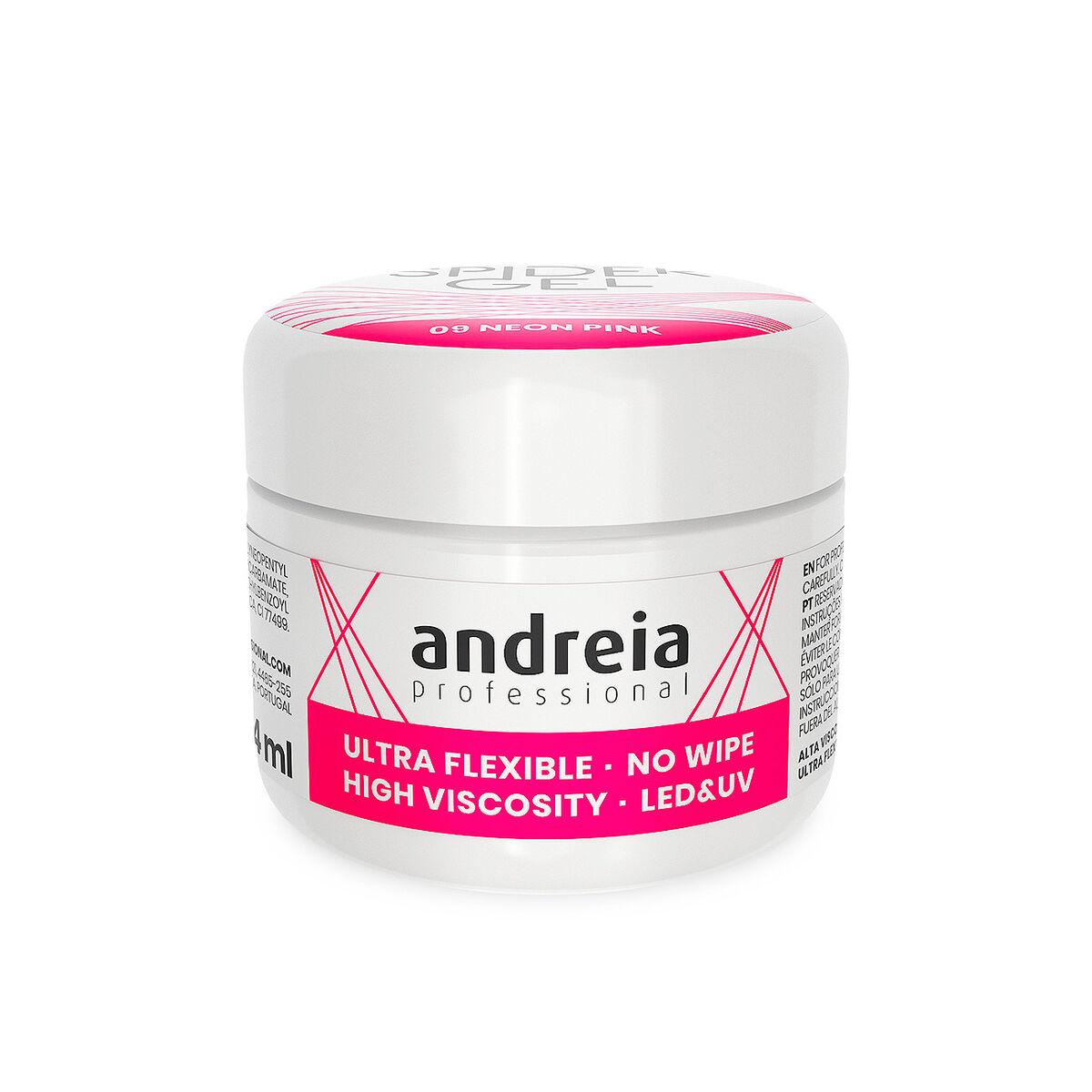 

Лак для ногтей Andrea Gel Spider Rose 4 мл Неон