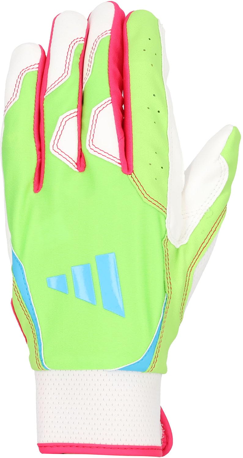 adidas Baseball Fielding Size Lime x Sky Blue LHM LBG604A Glove, 41, (4222)