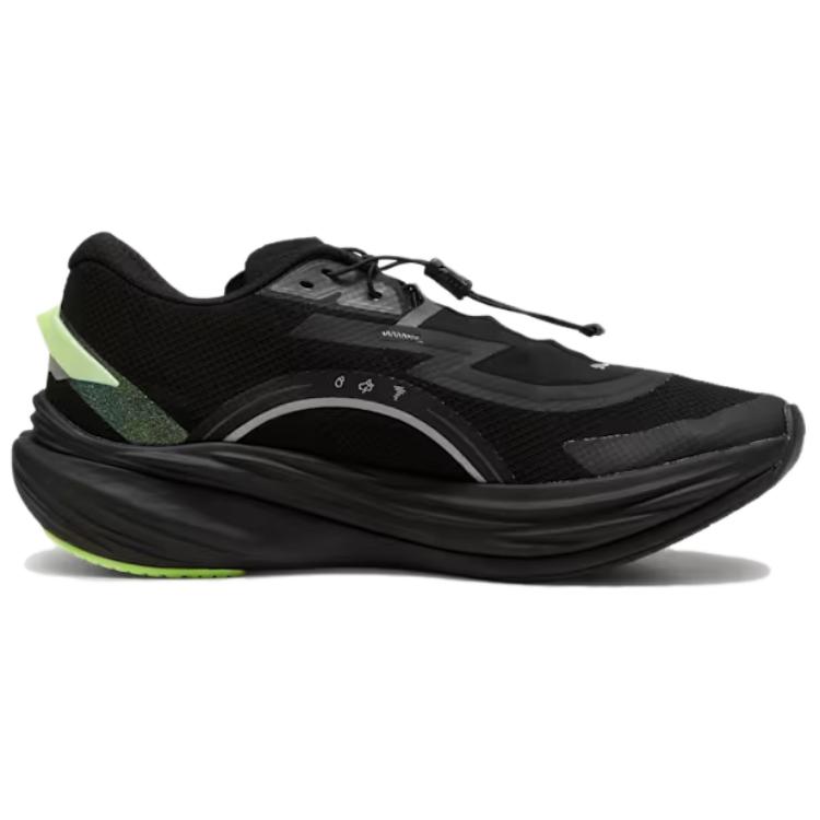 New PUMA Deviate NITRO 3 Anti Slip Wear Resistant Low Top Casual Running Shoes Men's Black 310080-01