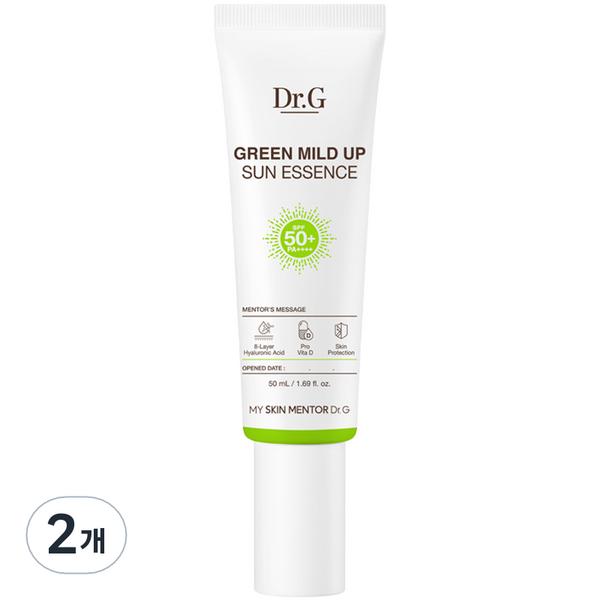 

Dr.G Green Mild Up Sun Essence SPF50+ PA++++, 50 мл, 2 шт.