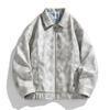 Spring and Autumn Coat American High Street PU Leather Jacket Men's Spring and Autumn European and American Street Couple's Casual Coat