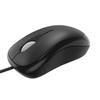 Optical Mouse - INCACE - P58-00019 - Black - USB-A - Ambidextrous