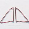 ABS Chrome For Mercedes Benz E Class W212 2012-2015 Car Door Audio Speaker Frame Cover Trim Sticker Auto Styling Accessories