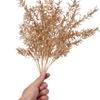 Flower Gift Box Adornment Artificial Plant Simulation Leaf Christmas Artificial Flower Gold Silver