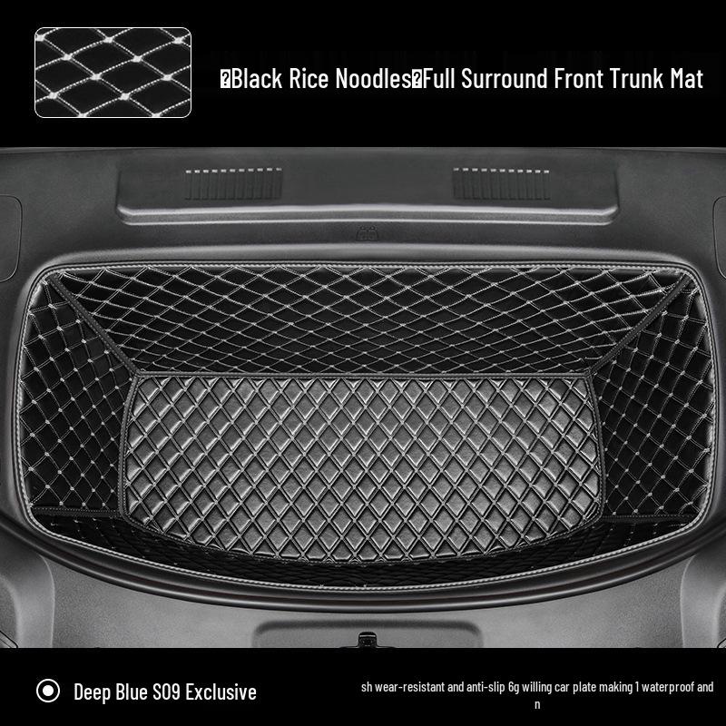 

2026 Deep Blue S09 Full Surround Front Trunk Mat - Car Modification & Decorative Accessory 1*1.2