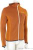 Jacket Ortovox Fleece Light Grid Hooded JKT M Bristle Brown