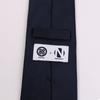 [The Navy] Necktie, JAPAN Brand, Kyoto Nishijin-ori Fabric, Hand-stitched by Uji Craftsmen, 100% Silk, Navy Blue, Glen Check Pattern, Perfect Gift