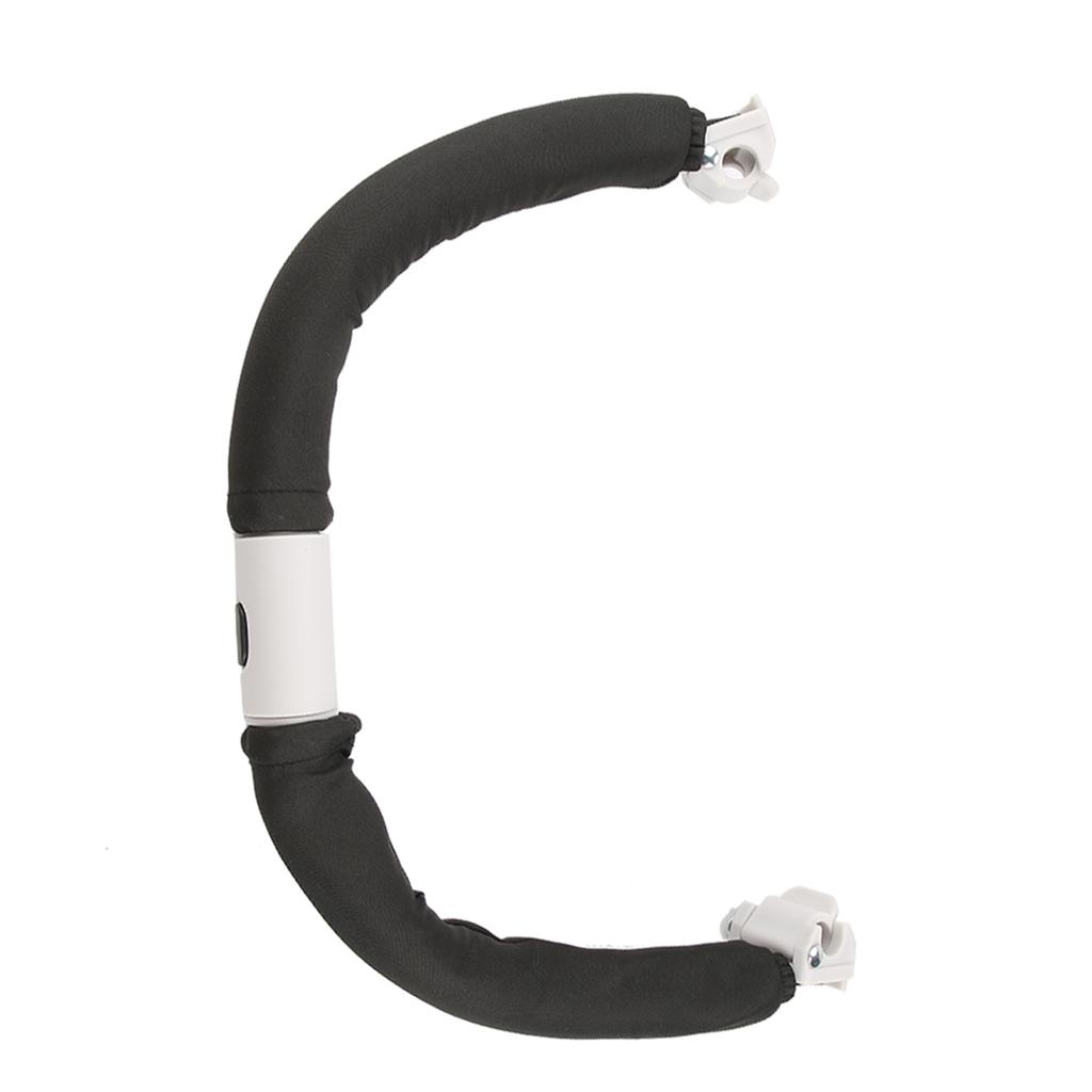 Baby Stroller Handle Handlebar Armrest Bumper Bar Black