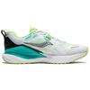 Saucony Phoenix Inferno 1 Mesh Slip Resistant, Abrasion Resistant, Breathable Low top Running Shoes Men's White Green S28150-2(M)