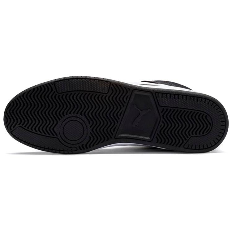 (WMNS) PUMA Rebound Street V2 Fur 'Black White' Women's 363717-05