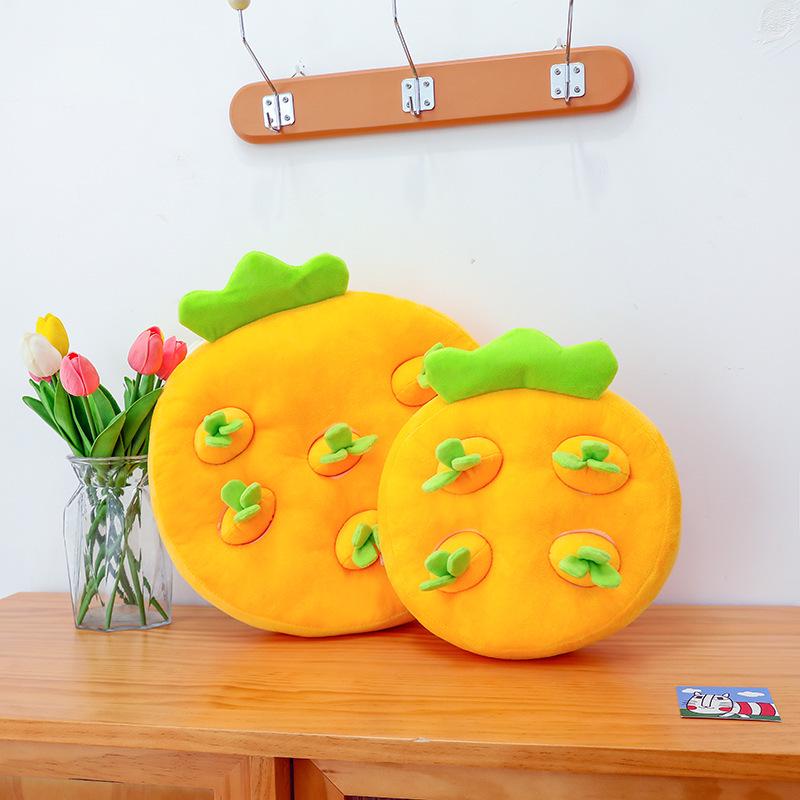 

Early Education Radish & Fruit Plush Toy for Toddlers Small (30*25cm, 0.3kg)