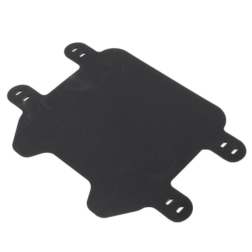 Black Front Number Plate For Sur-Ron Light Bee X Segway X260 Off-Road Dirt Bike