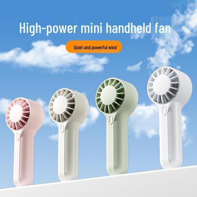 Portable USB Rechargeable Handheld Fan with Large Airflow