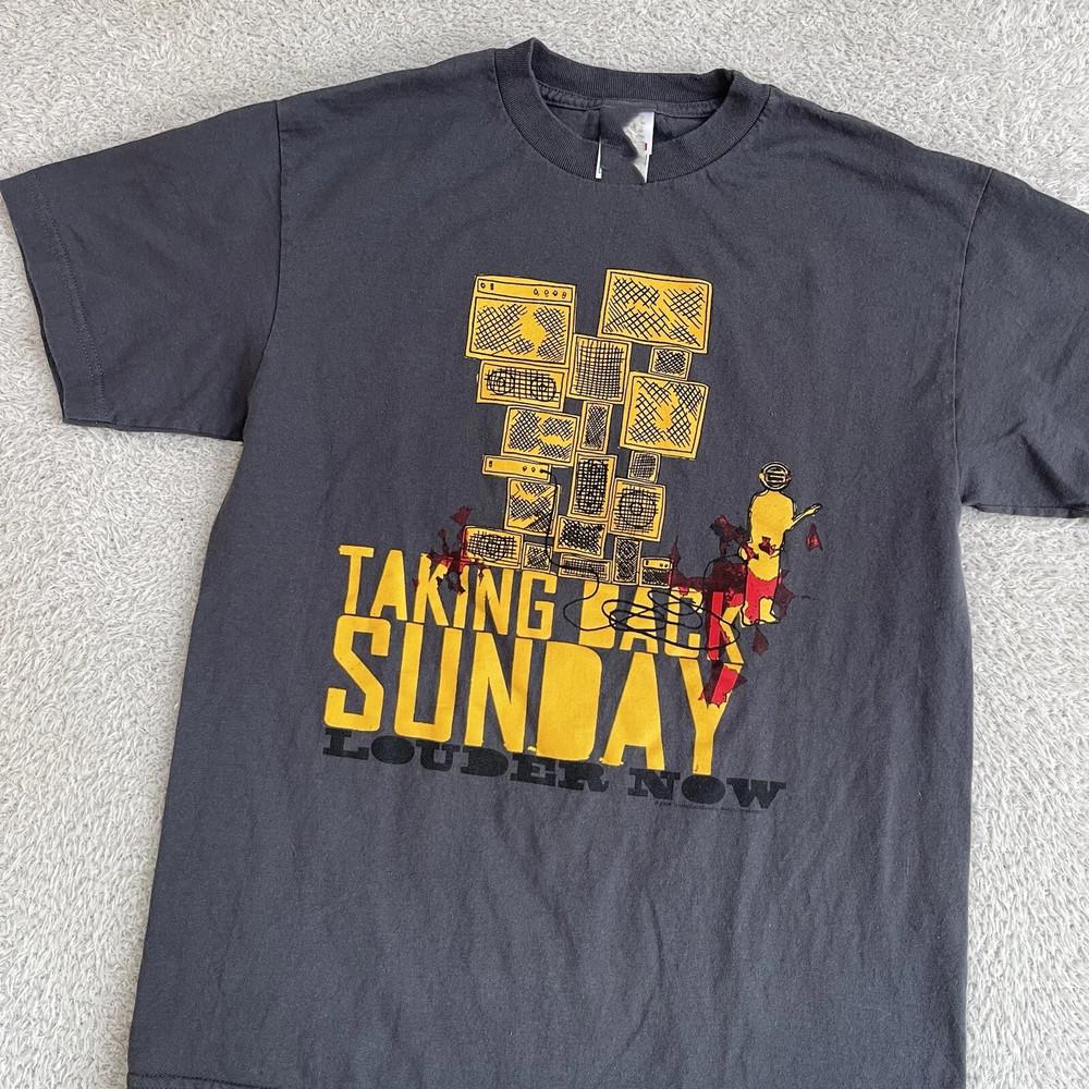 Taking Back Sunday Серая Футболка Louder Now Полный Размер S-5XL Унисекс Футболка XXXL