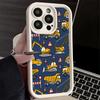 Phone Case for iPhone 17 Air 16E 15 16 Pro Max Excavating Machinery Cool Cover 14 Plus 13 12 Mini Soft Shell Silicone Fundas