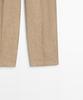 Masimodutti Dart Detail Linen Fluid Pants