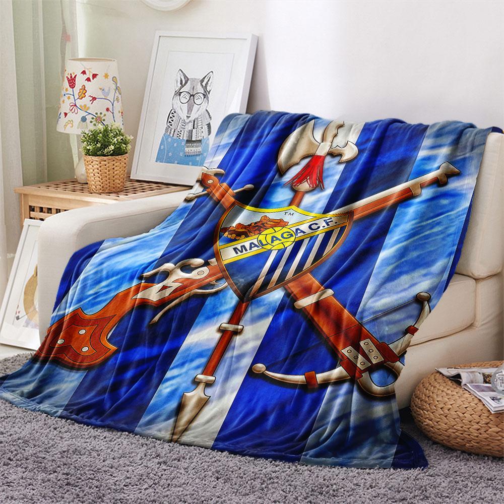 Málaga logo Blanket, High quality Comfortable for All Seasons, Home Decor, Warmth and Comfort