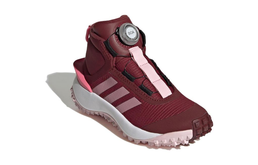 Adidas Fortatrail Cushioning, Wear Resistant Mid top Kids' Running Shoes Red Kids' IG7261