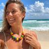 3D Fruit Multi Layer Choker Colorful Neck Jewelry Unique Beaded Clavicle Chain Summer