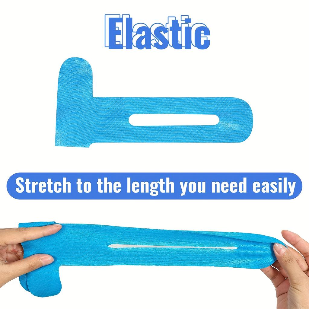 5pcs of Multicolored Knee Sports Kinesiology Tape, Athletic Knee Tape, Pre-Cut Sports Tape, Designed for The Knees,