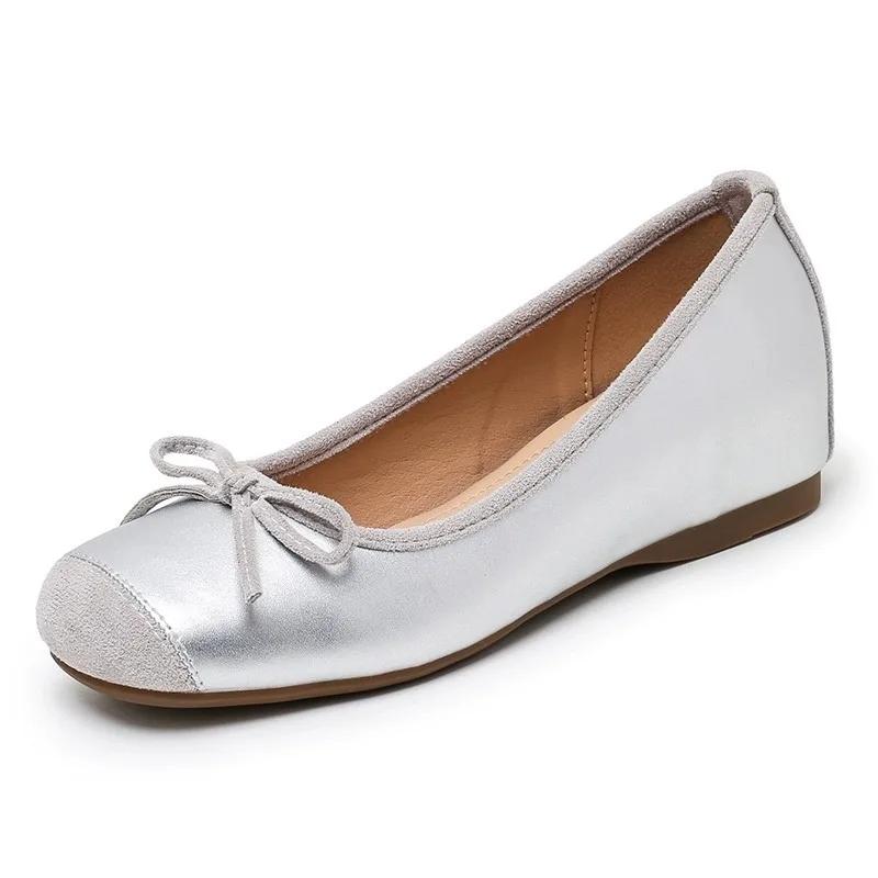 Women's Shoes Platform Soft Ballet Flats Female Footwear Round Toe Casual