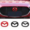 Car Front Grille Cover Emblem Rear Trunk Decal Steering Wheel Badge for 3 Axela 2020 Modfication Decoration