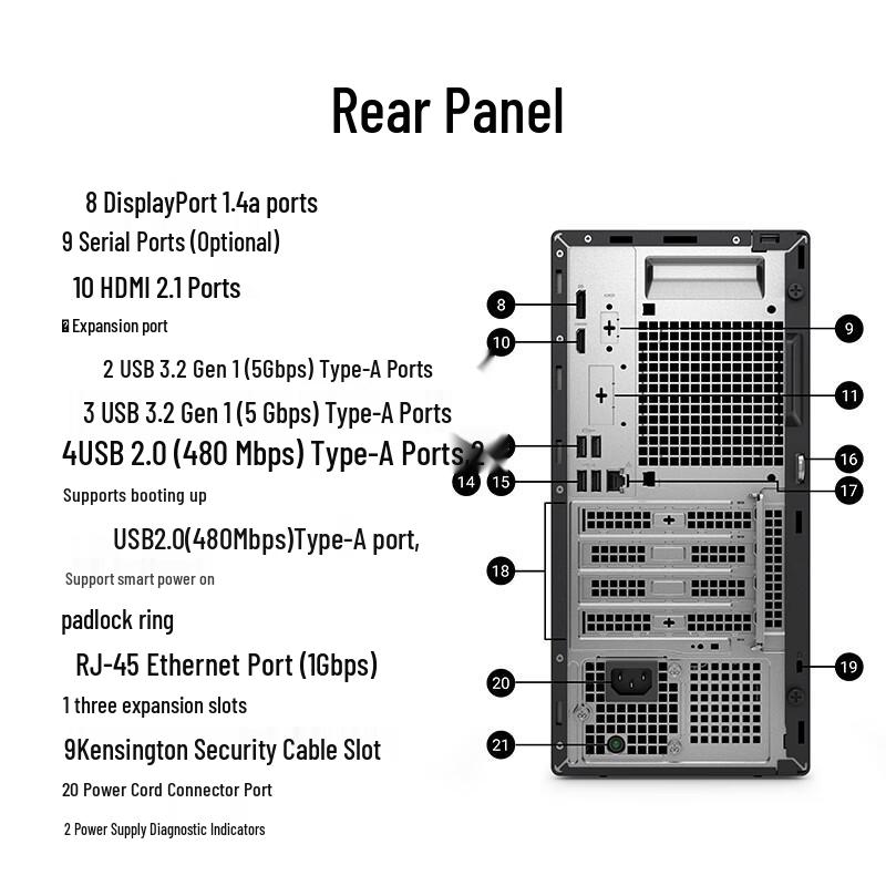 Dell OptiPlex Pro Tower Business Desktop PC (CN version)