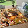 1pc Chip-'n'-Dale Carpet Area Rug, Bedroom, and Playroom Durable, Stain-Resistant, and Easy To Clean, Living Room