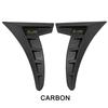 1Pair Universal Carbon Black Car Fender Side Vents Air Flow Intake Hole Grille Sticker Cover Car Styling Exterior Accessories