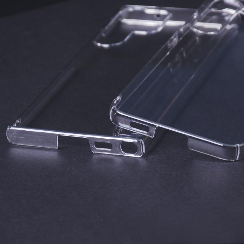 Suitable for Samsung S24 Phone Case, Full Anti-drop Transparent Protective Case, S25ultra Phone Case, PC Material A36 Case